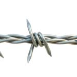 a-close-up-of-metal-barbed-wire-free-png